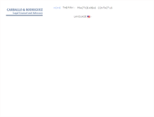 Tablet Screenshot of carballolaw.com